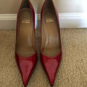 Stuart Weitzman Fever Red Pump